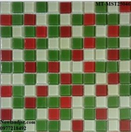 Gạch Mosaic Thủy Tinh trộn màu MT-MST25046