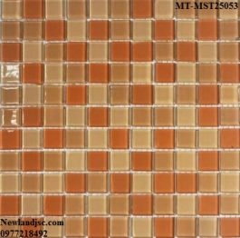 Gạch Mosaic Thủy Tinh trộn màu MT-MST25053