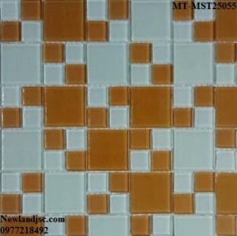 Gạch Mosaic Thủy Tinh ghép màu MT-MST25055