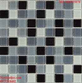 Gạch Mosaic Thủy Tinh trộn màu MT-MST25070