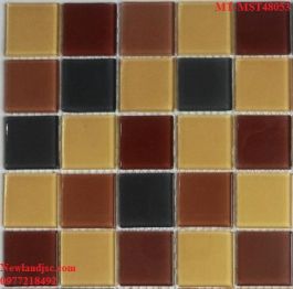 Gạch Mosaic Thủy Tinh trộn màu MT-MST48053