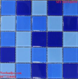 Gạch Mosaic Thủy Tinh trộn màu MT-MST48058