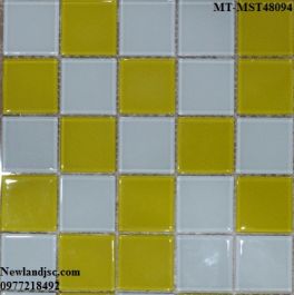 Gạch Mosaic Thủy Tinh trộn màu MT-MST48094