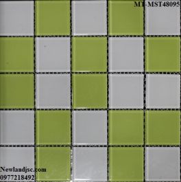 Gạch Mosaic Thủy Tinh trộn màu MT-MST48095