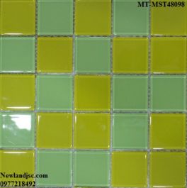 Gạch Mosaic Thủy Tinh trộn màu MT-MST48098
