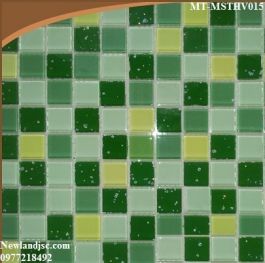 Gạch Mosaic Thủy Tinh ghép màu MT-MSTHV015