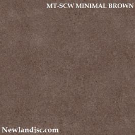 Gạch nhám KT 600x600 mm MT-SCW MINIMAL BROWN