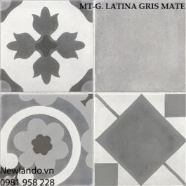 Gạch ốp lát Tây Ban Nha KT 450x450 mm MT-G. LATINA GRIS MATE