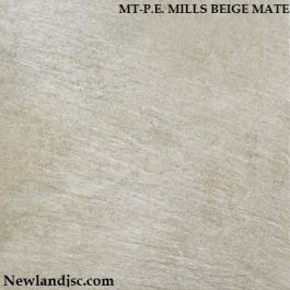 Gạch ốp lát Tây Ban Nha KT 600x600 mm MT-P.E. MILLS BEIGE MATE