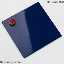 Gạch thẻ ốp tường nhập khẩu màu xanh coban KT 200X200mm MT-2020XCB