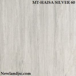 Gạch siêu bóng kính vân đá Marble KT 600x600 mm MT-HAISA SILVER 60