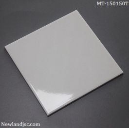 Gạch thẻ ốp tường nhập khẩu màu trắng KT 150x150mm MT-150150T