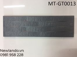 Gạch thẻ ốp tường Trung Quốc 4 sọc màu xám xanh KT 100x330mm MT-GT0013