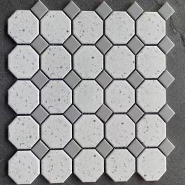 Gạch mosaic lục giác Terrazo MT-YH9064