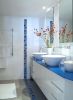attractive-bathroom-remodel-ideas-with-white-double-sink-and-beautiful-white-vase-with-great-blue-and-white-painting-combination