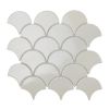 Gạch Mosaic vảy cá kem bóng MT-SH-C90389