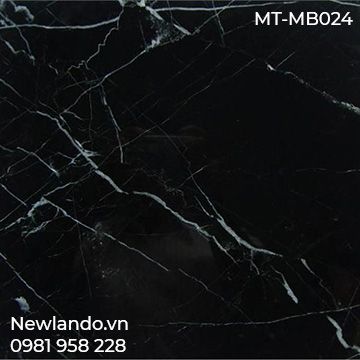 Đá Marble đen sọc trắng MT-DM024