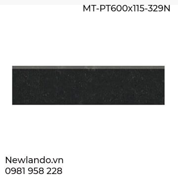 Gạch lát cầu thang TAICERA màu đen MT-PT600X115-329N