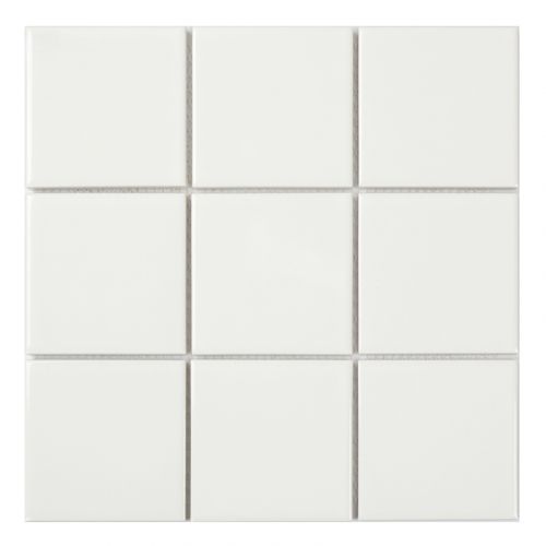 Gạch Mosaic vuông trắng mờ MT-901R