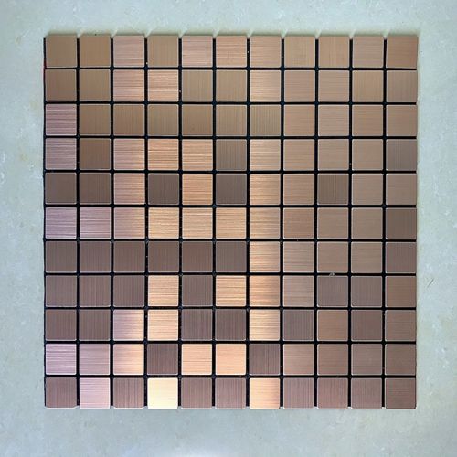 Gạch mosaic vuông đồng tự dính MT-GM02105