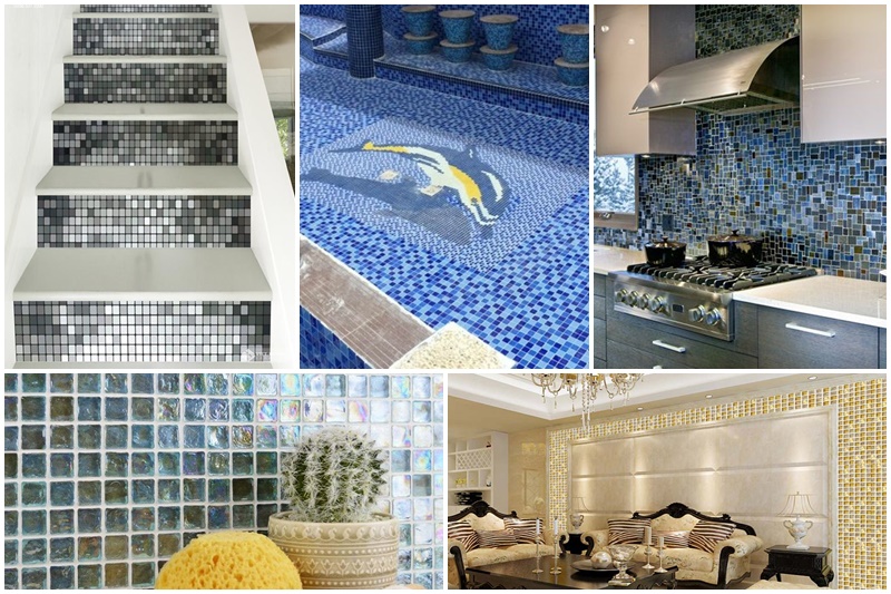 Gạch mosaic thủy tinh – Vật liệu trang trí ốp lát cao cấp xu hướng mới 2023
