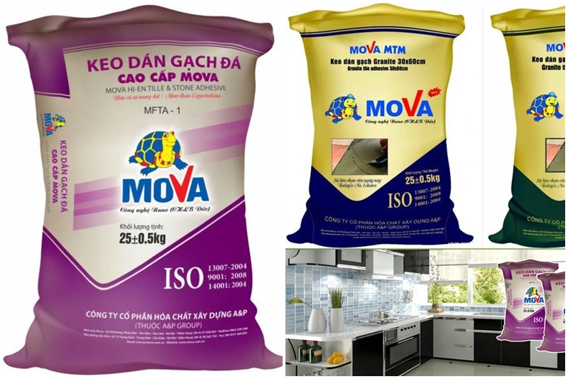 Keo dán gạch Mova giá bao nhiêu?