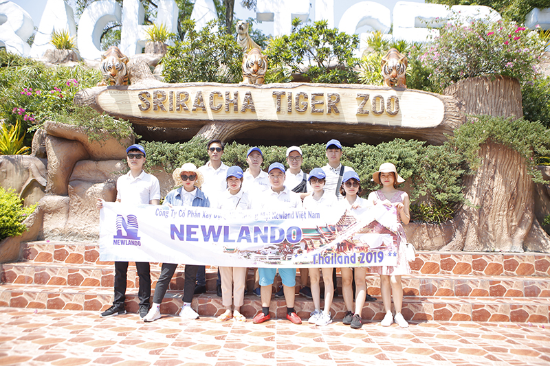 Newlando tổ chức cho cán bộ công nhân viên tham quan du lịch 2019 tại Thailand