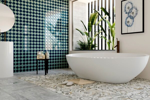 Top các mẫu gạch ốp nhà tắm hiện đại ấn tượng nhất 2022