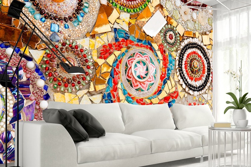 Gạch Mosaic cho phép sáng tạo và linh hoạt trong trang trí nội thất