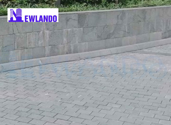 Đá ong xám lát vỉa hè lối đi 10×20 MT-DO00012