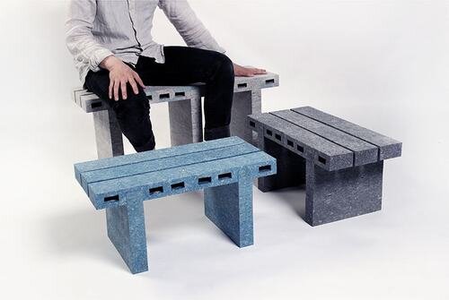 Chế tạo gạch và đồ nội thất từ giấy tái chế bạn có tin?
