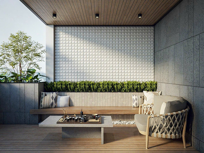 Hình ảnh công trình gạch bê tông 3D mà Newlando đã thi công