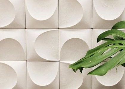 Gạch 3d bê tông có độ bền cao và bề mặt láng mịn