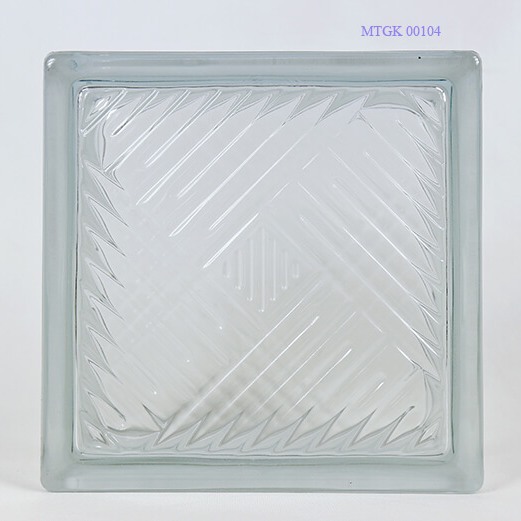 Gạch kính indonesia trắng MTGK 00104