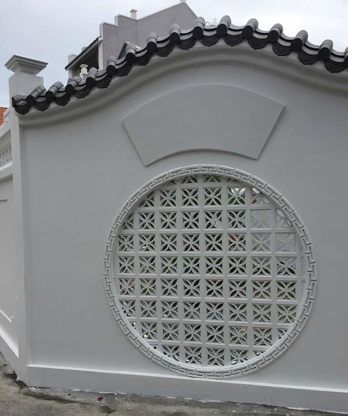 Hình ảnh công trình gạch thông gió xi măng mà Newlando đã thi công