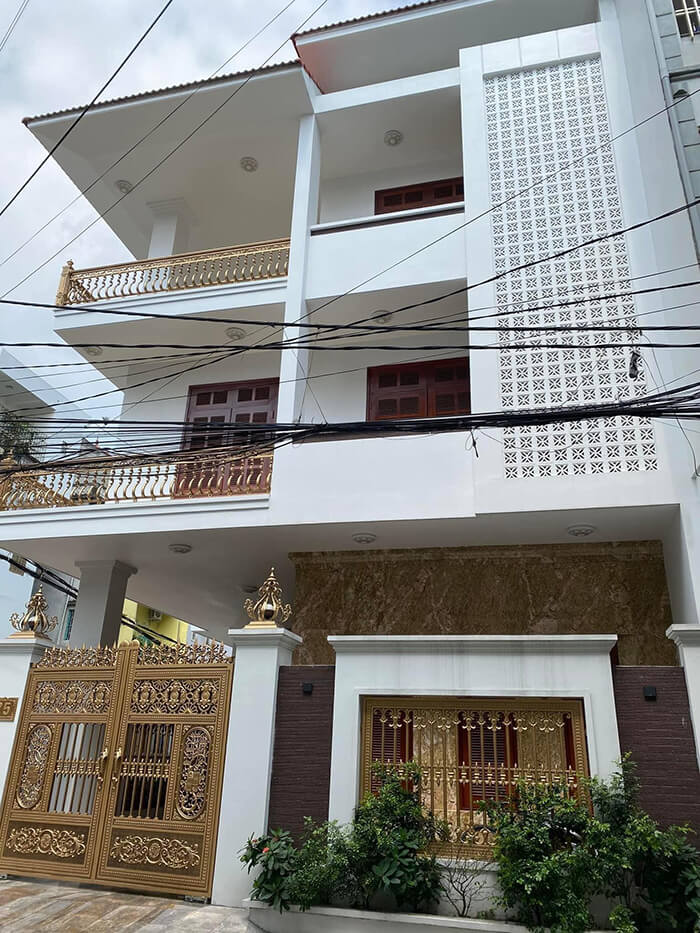 Hình ảnh công trình gạch thông gió xi măng mà Newlando đã thi công