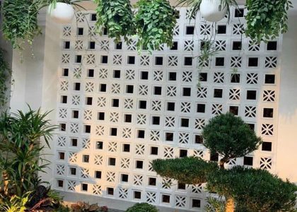 Gạch bông gió mang đến vẻ đẹp độc đáo và ấn tượng cho công trình