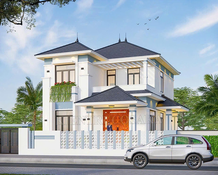 Hình ảnh công trình gạch thông gió xi măng mà Newlando đã thi công