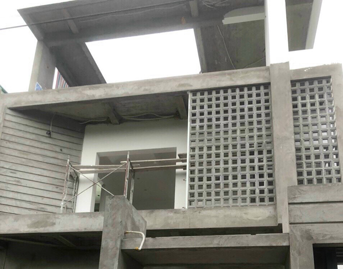 Hình ảnh công trình gạch thông gió xi măng mà Newlando đã thi công