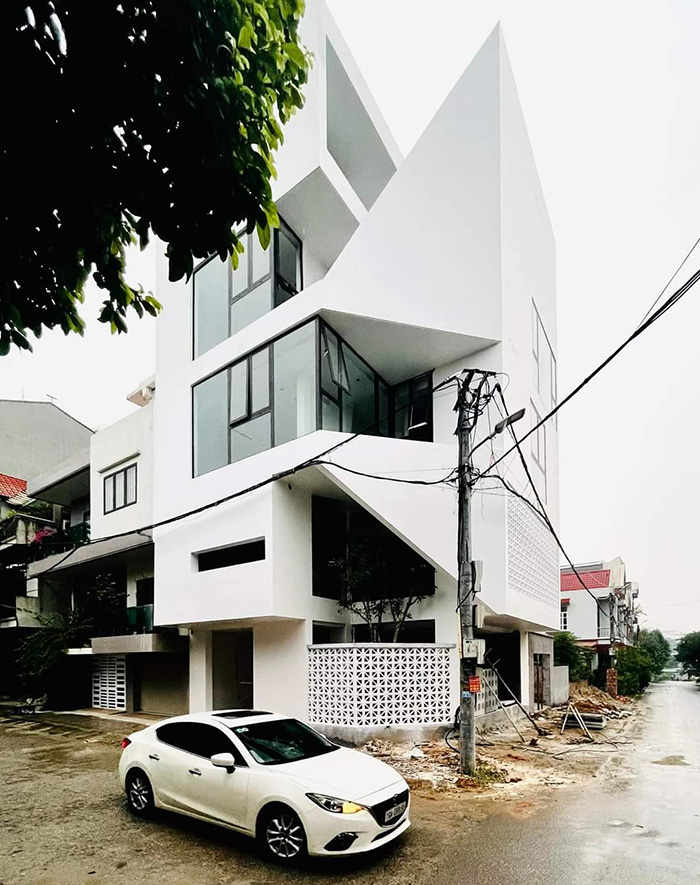 Hình ảnh công trình gạch thông gió xi măng mà Newlando đã thi công