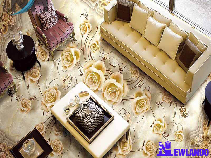 Giá gạch lát nền tranh 3D bao nhiêu 1m2