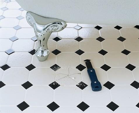 Hướng dẫn tự sửa gạch lát nền khi bị vỡ