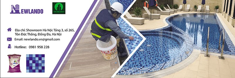 Newlando Nhà thầu cung cấp và thi công gạch bể bơi tại khách sạn Novotel Thái Hà trực thuộc Thái Bình Group