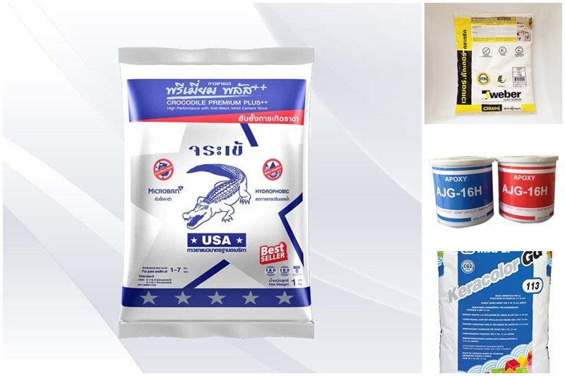 Tổng hợp các loại keo chà ron chống thấm tốt 2023