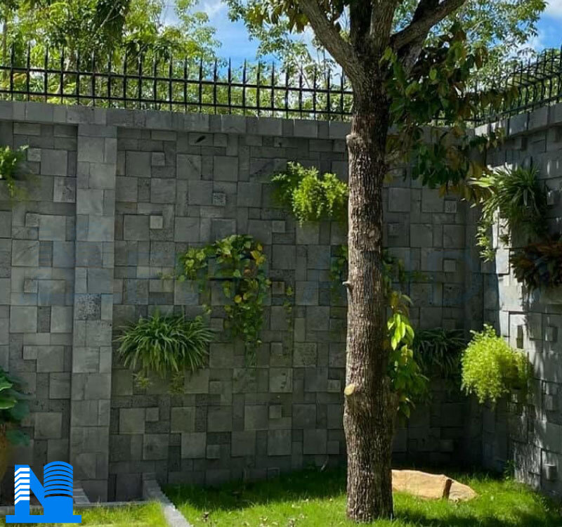 Tổng hợp các mẫu đá ong xám ốp sân vườn đẹp nhất 2020