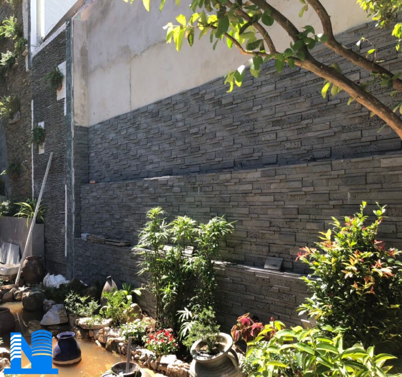 Tổng hợp các mẫu đá ong xám ốp sân vườn đẹp nhất 2020