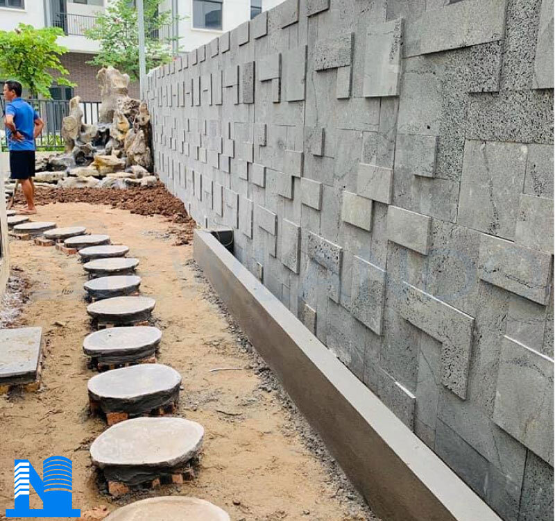 Tổng hợp các mẫu đá ong xám ốp sân vườn đẹp nhất 2020
