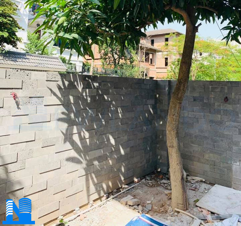 Tổng hợp các mẫu đá ong xám ốp sân vườn đẹp nhất 2020