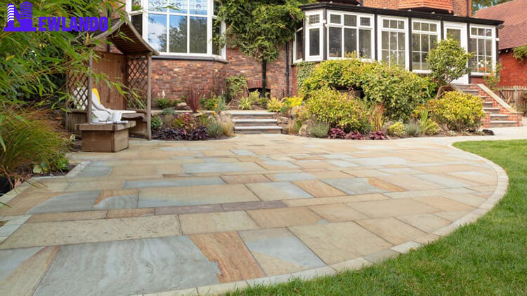 Gạch granite lát sân vườn chống trơn trượt