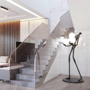 “Biến cầu thang thành điểm nhấn” với 10+ mẫu gạch ốp lát cầu thang đẹp mê ly